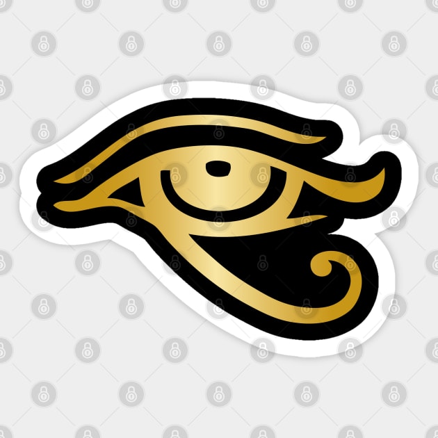 Eye Of Hours Sticker by  Colorful&Goldie